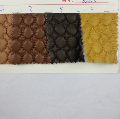 DG BITI 小圓圈 A100-8夾棉 絲絨外套用 側面照